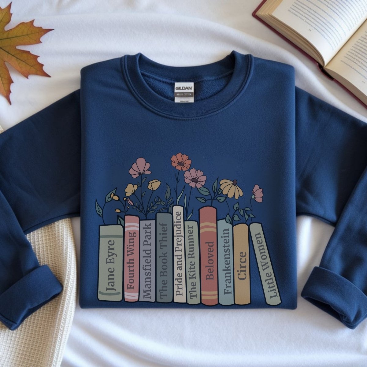 Custom Bookshelf Sweatshirt