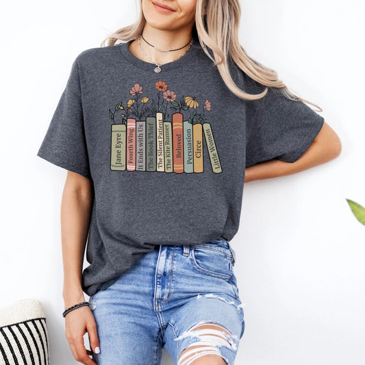 Custom Bookshelf Tee