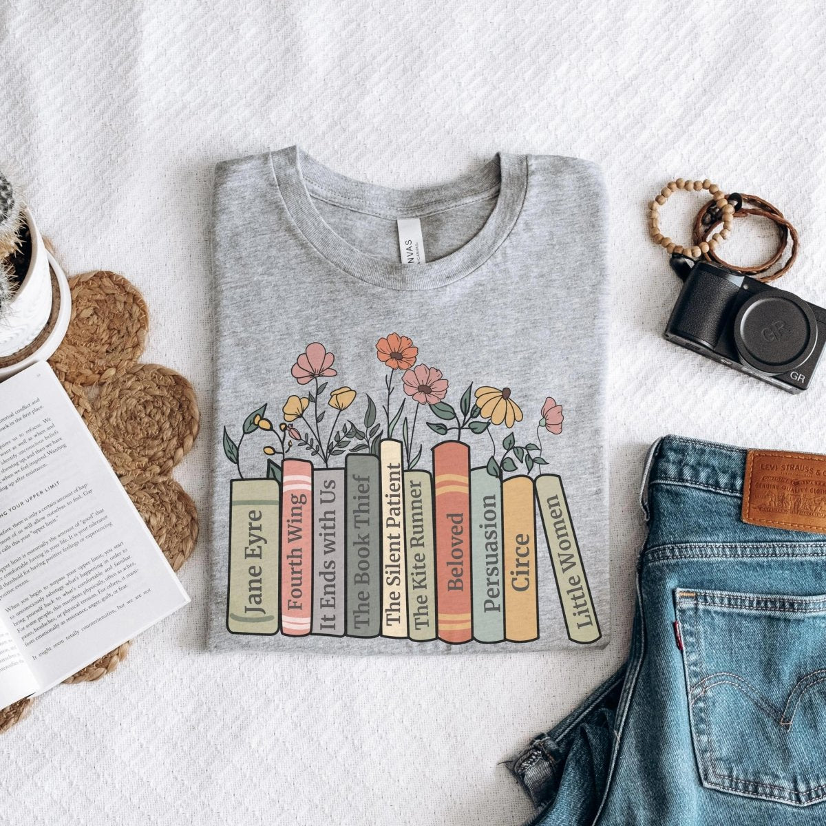 Custom Bookshelf Tee