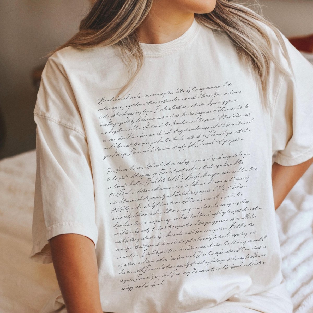 Darcy's Letter to Elizabeth Shirt