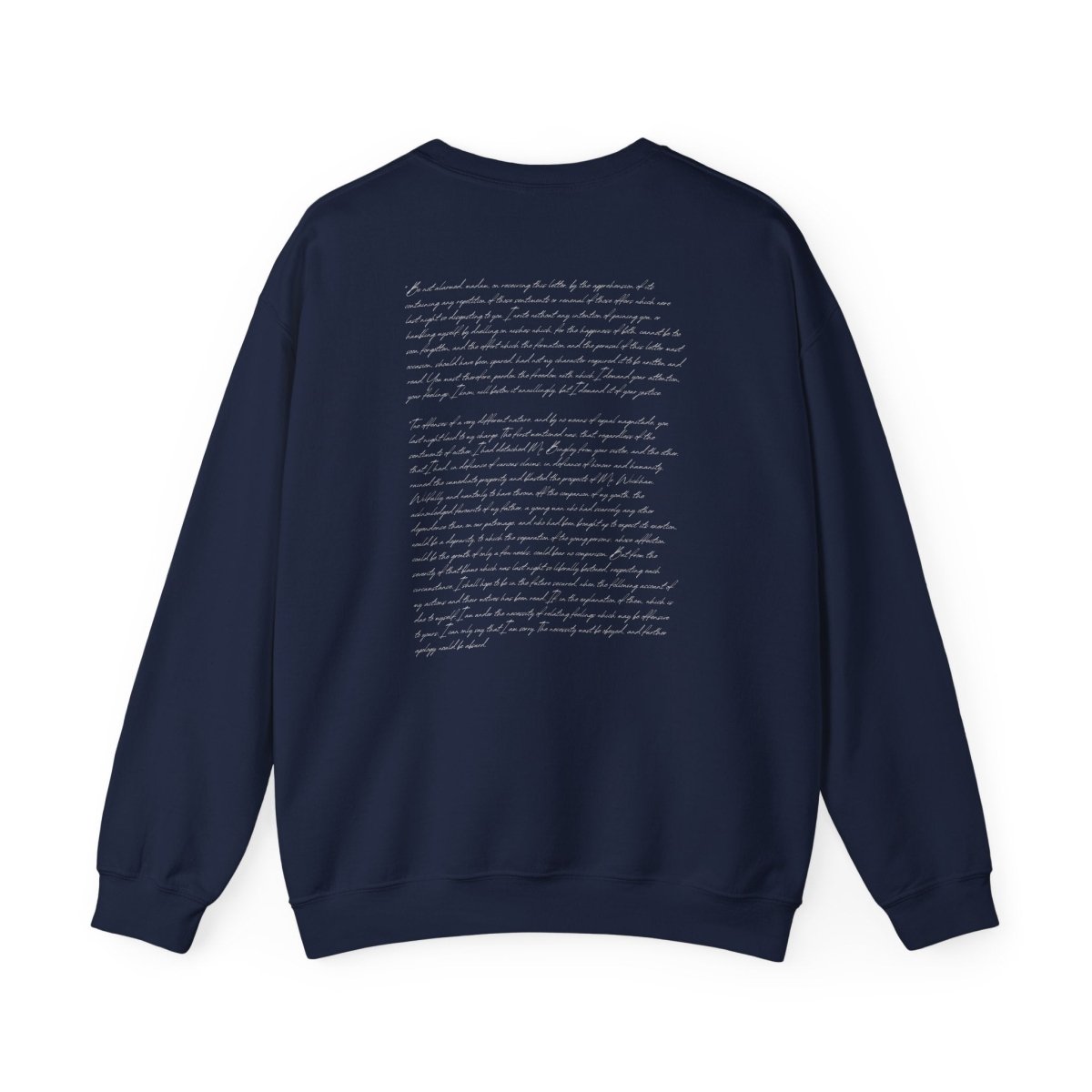 Darcy's Letter to Elizabeth Sweatshirt