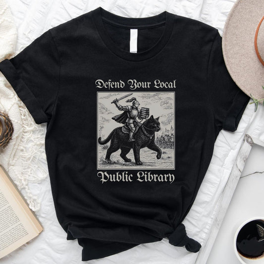 Defend Your Local Public Library Tee