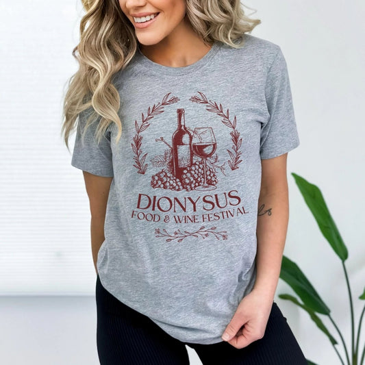 Dionysus Shirt | Greek Myth Soft 100% Cotton Tee