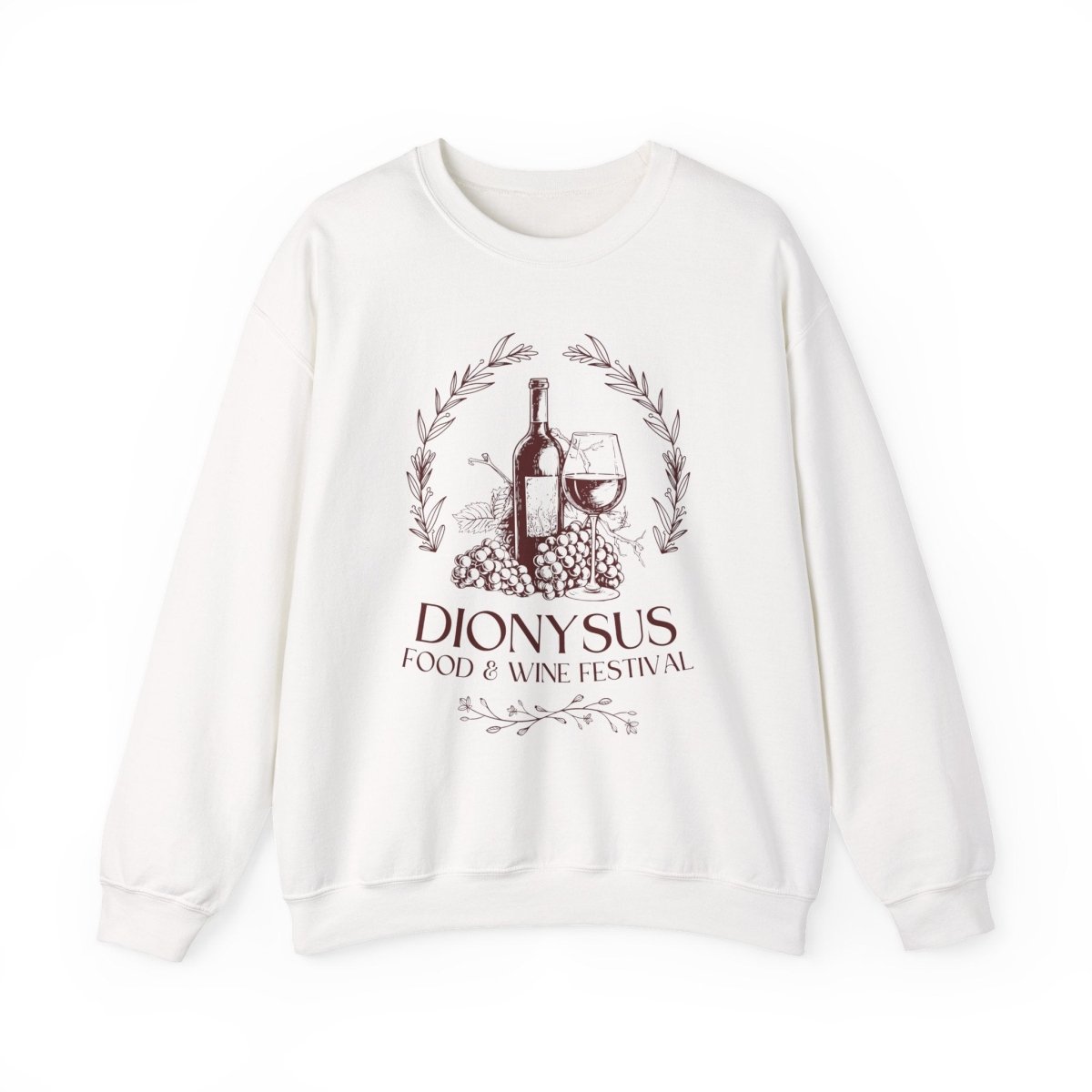 Dionysus Sweatshirt | Greek Myth Cotton Blend Crewneck