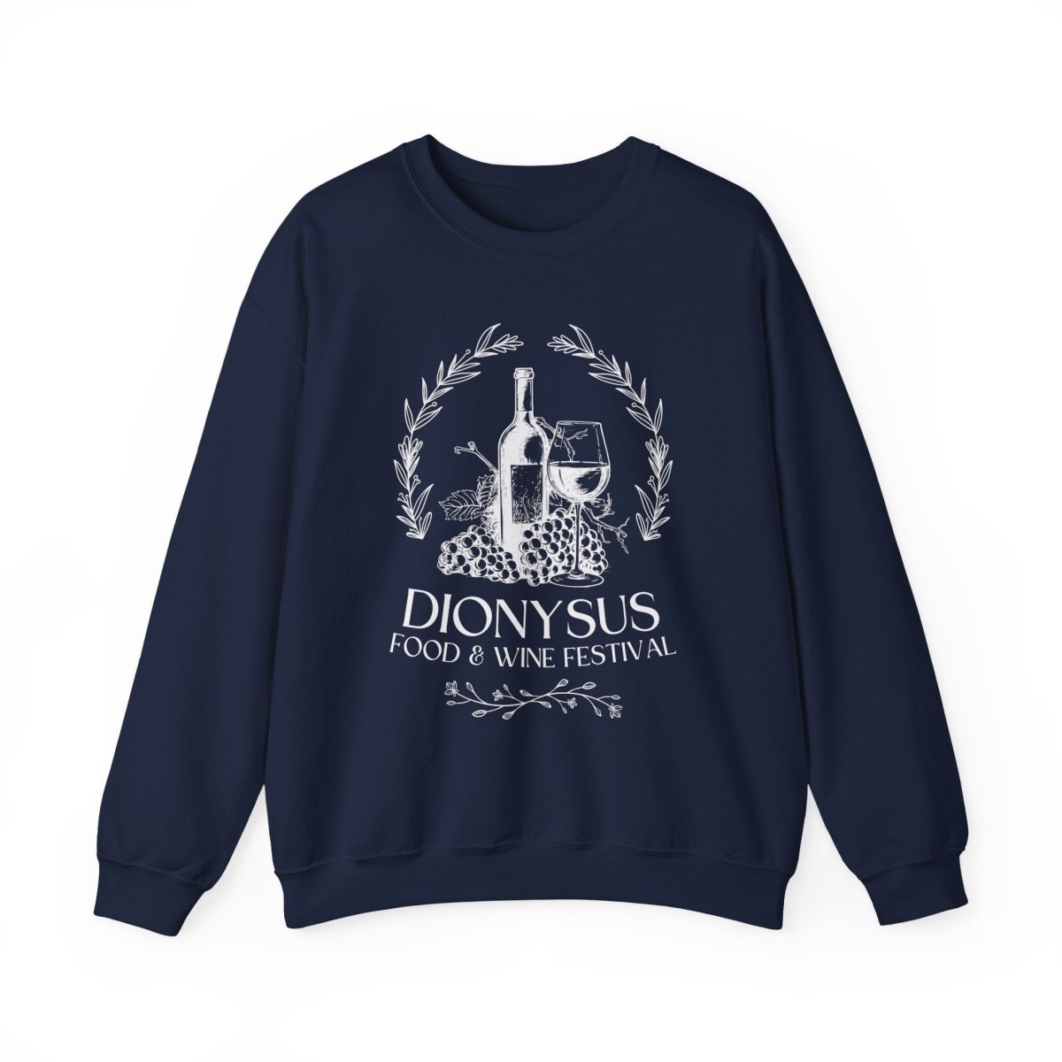 Dionysus Sweatshirt | Greek Myth Cotton Blend Crewneck