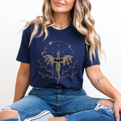 Dragon Rider Shirt | Romantasy 100% Cotton Tee
