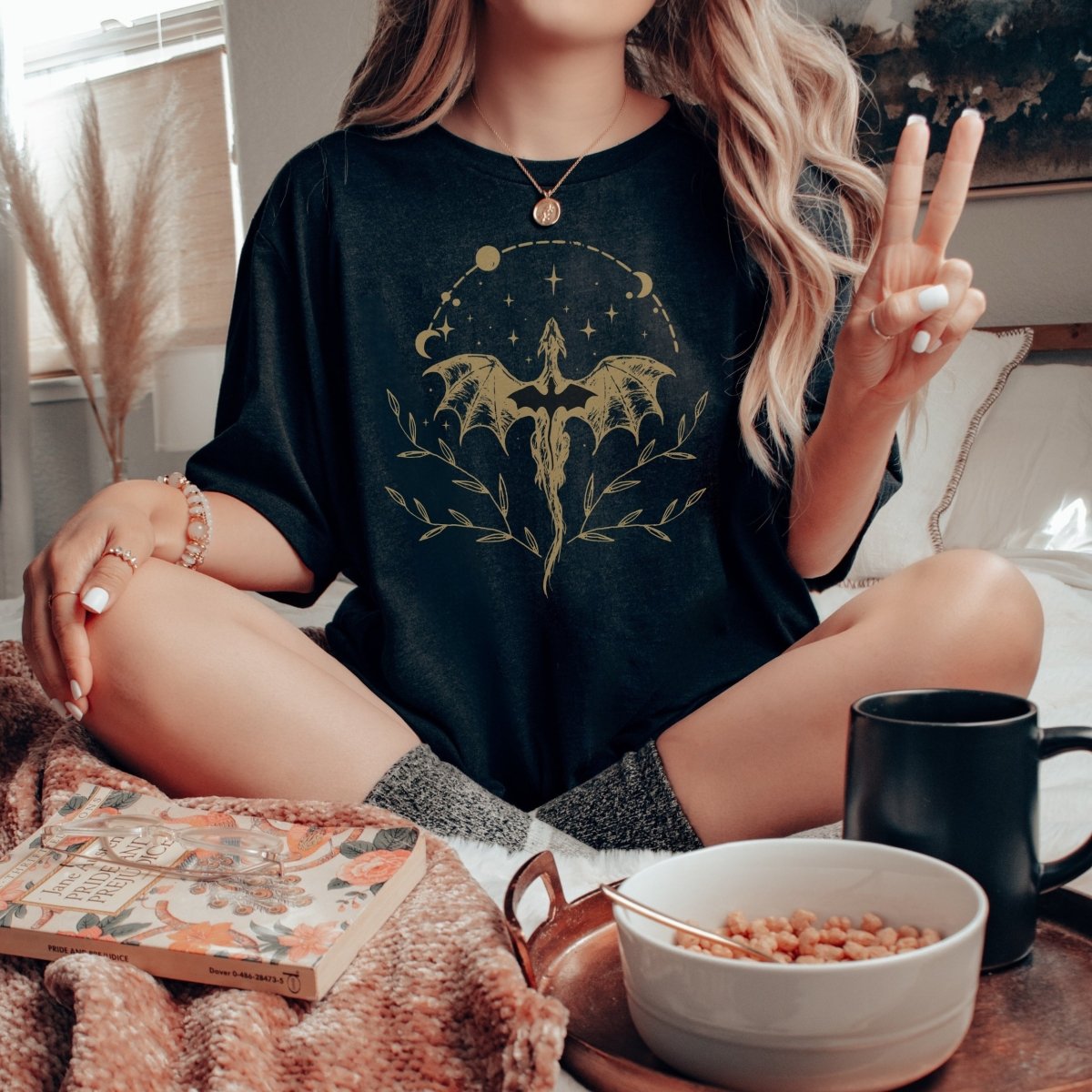 Dragon Rider Shirt | Romantasy 100% Cotton Tee