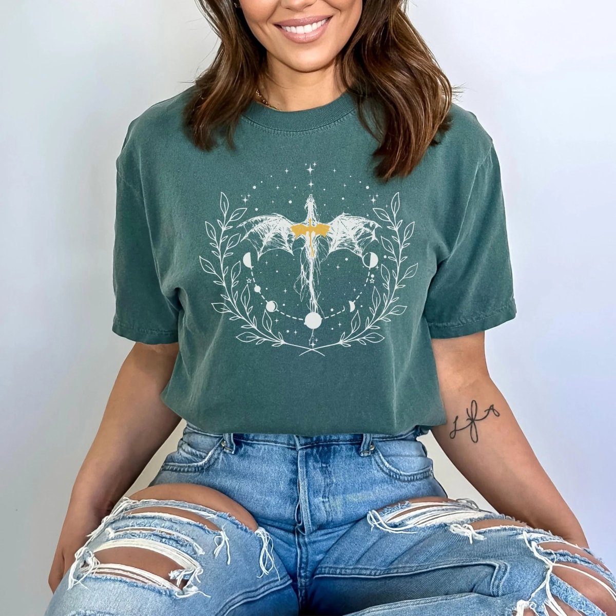 Dragon Rider Shirt | Romantasy Comfort Colors® 100% Cotton Tee