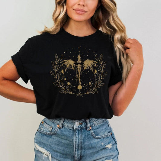 Dragon Rider Shirt | Romantasy Soft 100% Cotton Tee