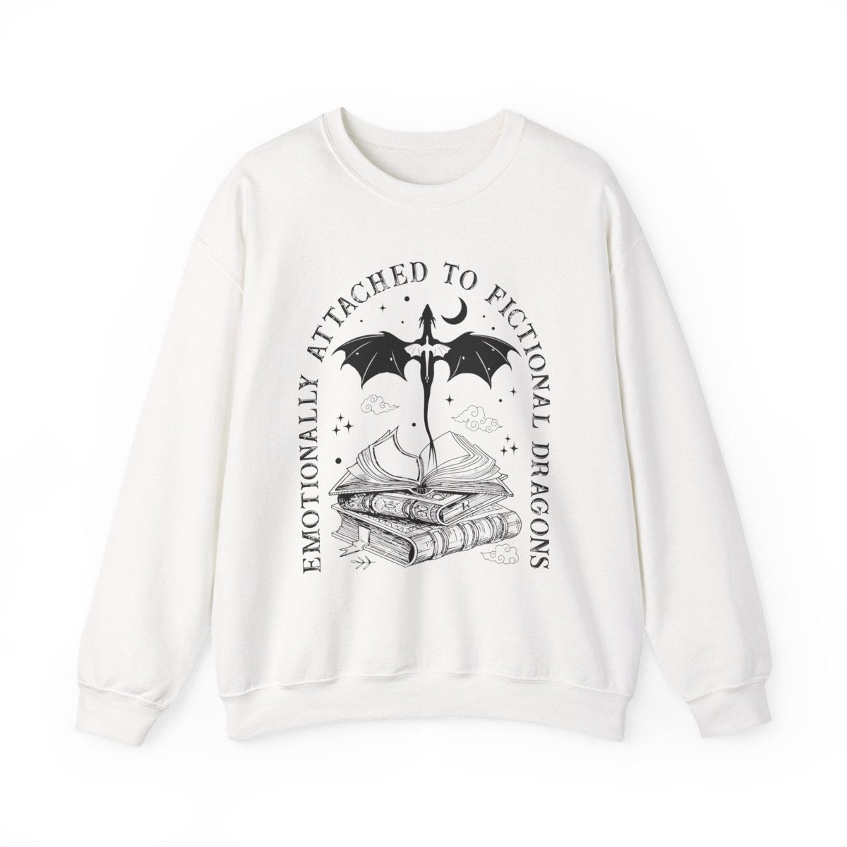 Dragon Rider Sweatshirt | Bookish Romantasy Cotton Blend Crewneck