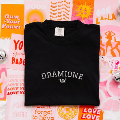 Dramione Fanfic Shirt | Comfort Colors® Embroidered Cotton Tee