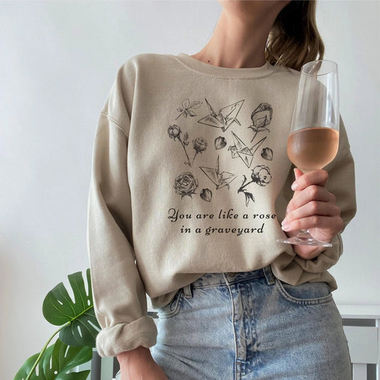 Dramione Fanfic Sweatshirt | Romantasy Cotton Blend Crewneck