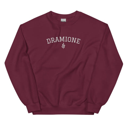 Dramione Fanfiction Sweatshirt | Embroidered Cotton Blend Crewneck