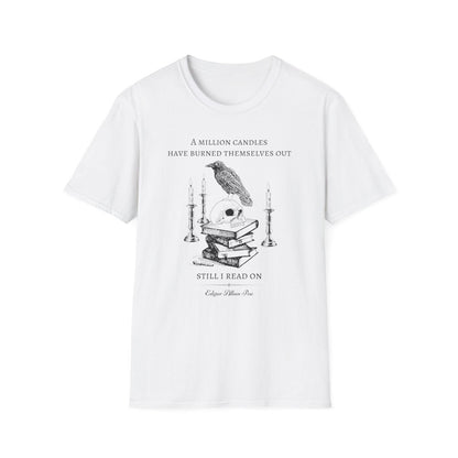 Edgar Allan Poe Dark Academia Shirt | Soft 100% Cotton Tee