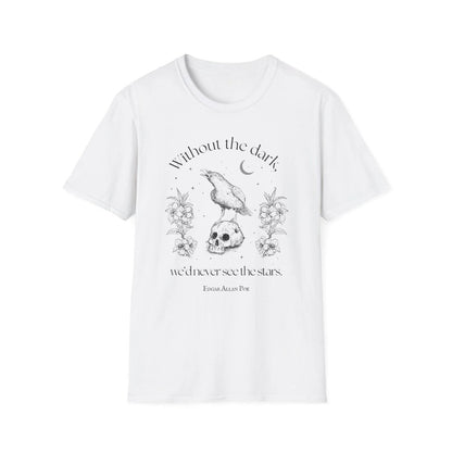 Edgar Allan Poe Shirt | Dark Academia Soft 100% Cotton Tee