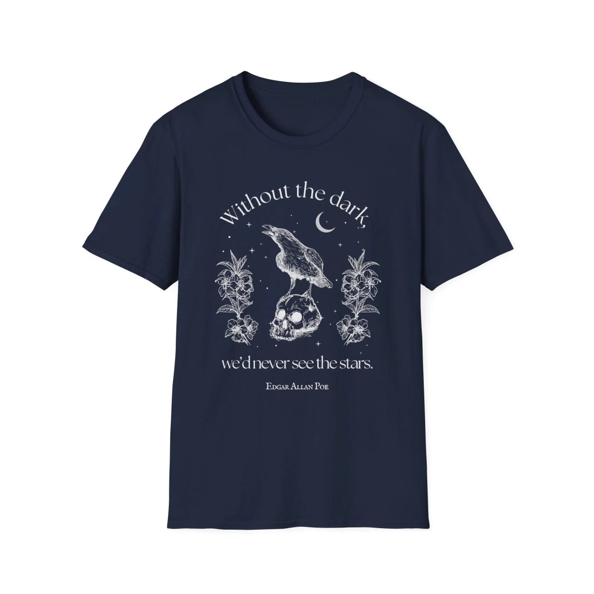 Edgar Allan Poe Shirt | Dark Academia Soft 100% Cotton Tee