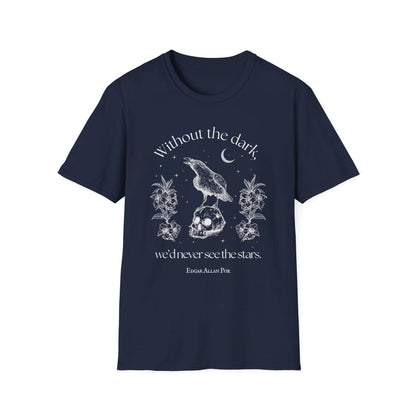 Edgar Allan Poe Shirt | Dark Academia Soft 100% Cotton Tee