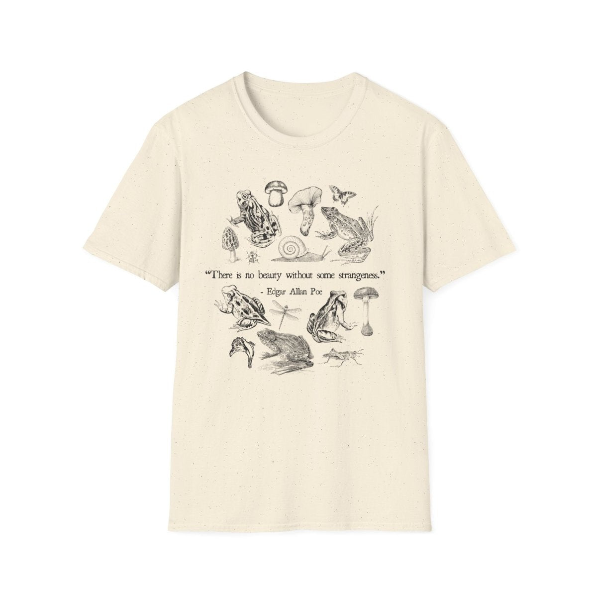 Edgar Allan Poe Shirt | Goblincore Soft 100% Cotton Tee