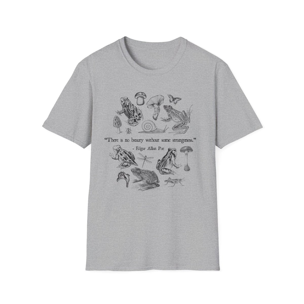 Edgar Allan Poe Shirt | Goblincore Soft 100% Cotton Tee
