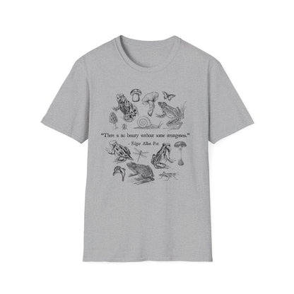 Edgar Allan Poe Shirt | Goblincore Soft 100% Cotton Tee