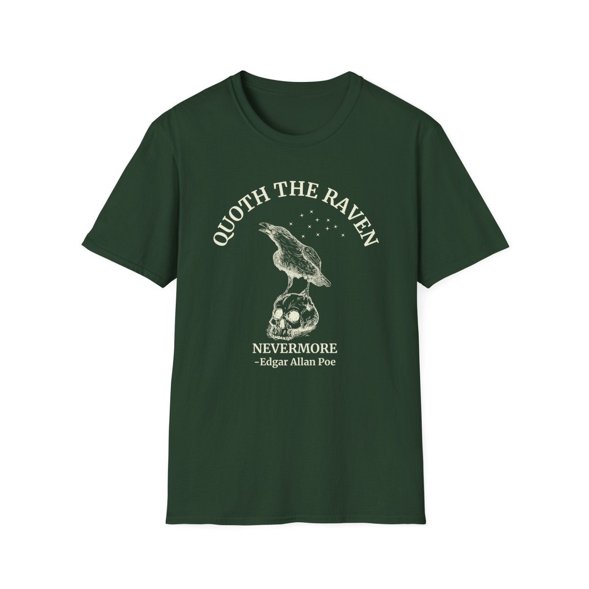 Edgar Allan Poe The Raven Tshirt