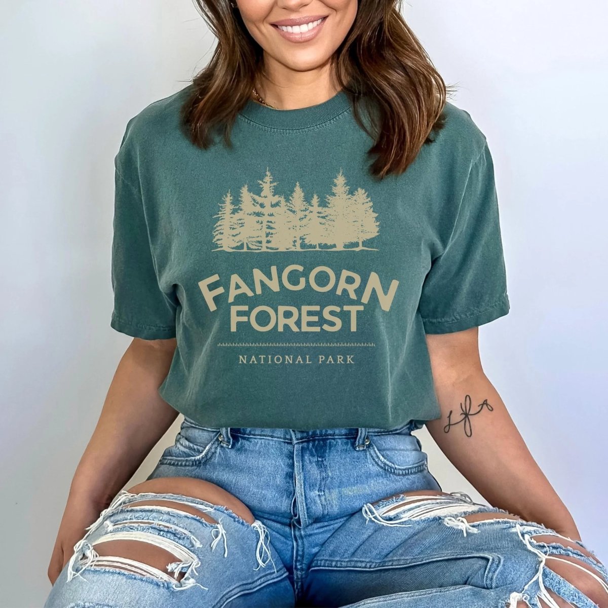 Fangorn Forest National Park Shirt | Fantasy Soft 100% Cotton Tee