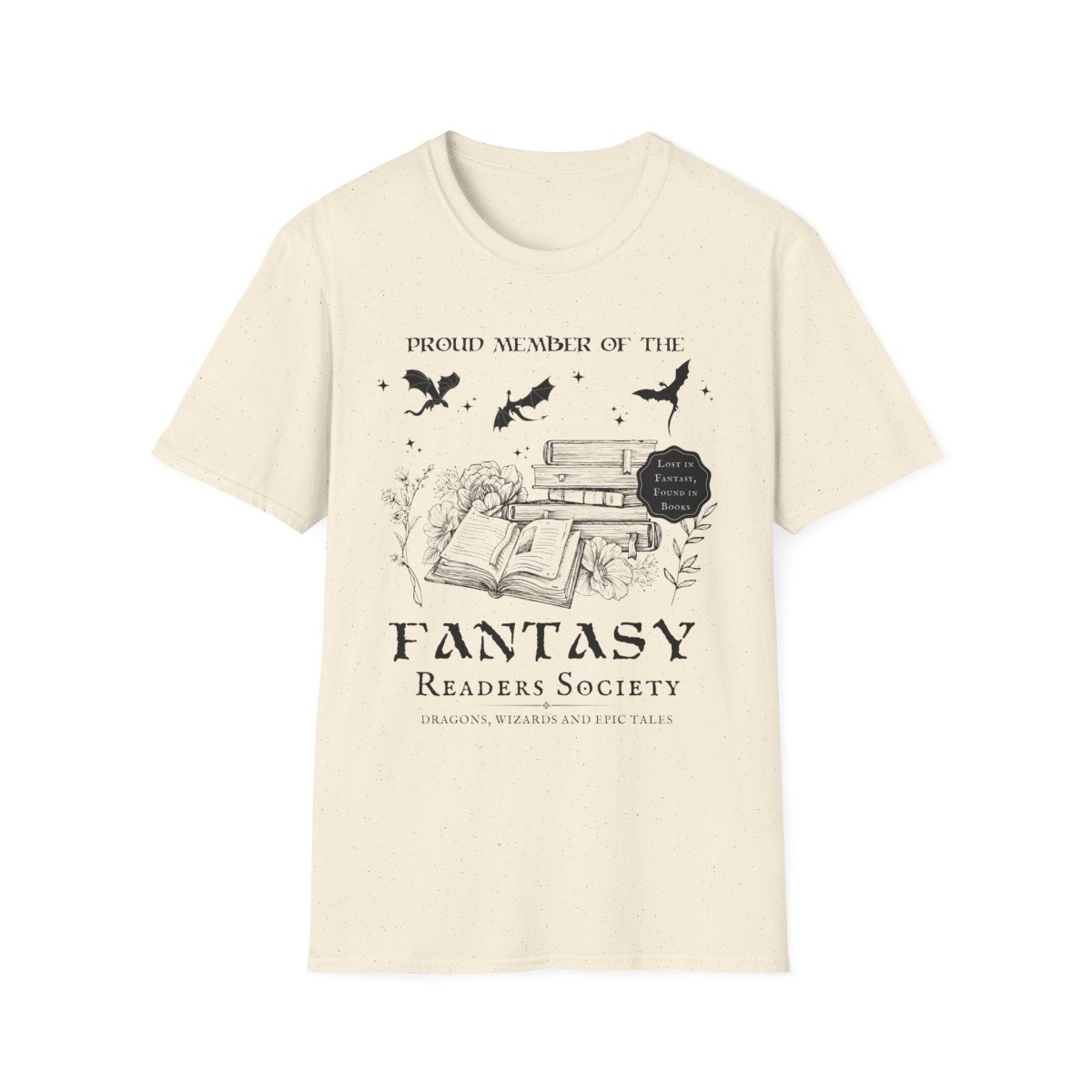 Fantasy Book Club Shirt | Book Lover Soft 100% Cotton Tee