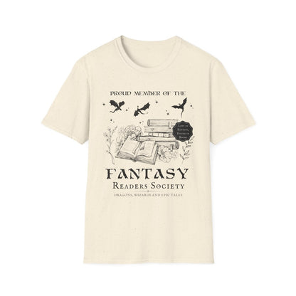 Fantasy Book Club Shirt | Book Lover Soft 100% Cotton Tee