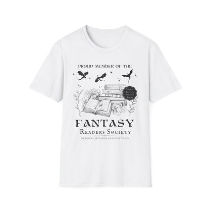 Fantasy Book Club Shirt | Book Lover Soft 100% Cotton Tee