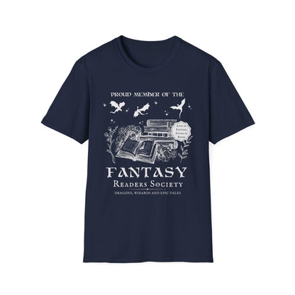 Fantasy Book Club Shirt | Book Lover Soft 100% Cotton Tee