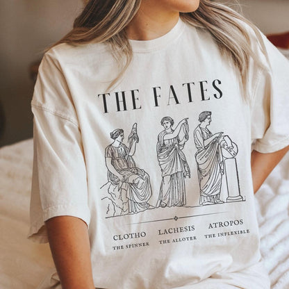 Fates Greek Myth Shirt | Dark Academia Soft 100% Cotton Tee