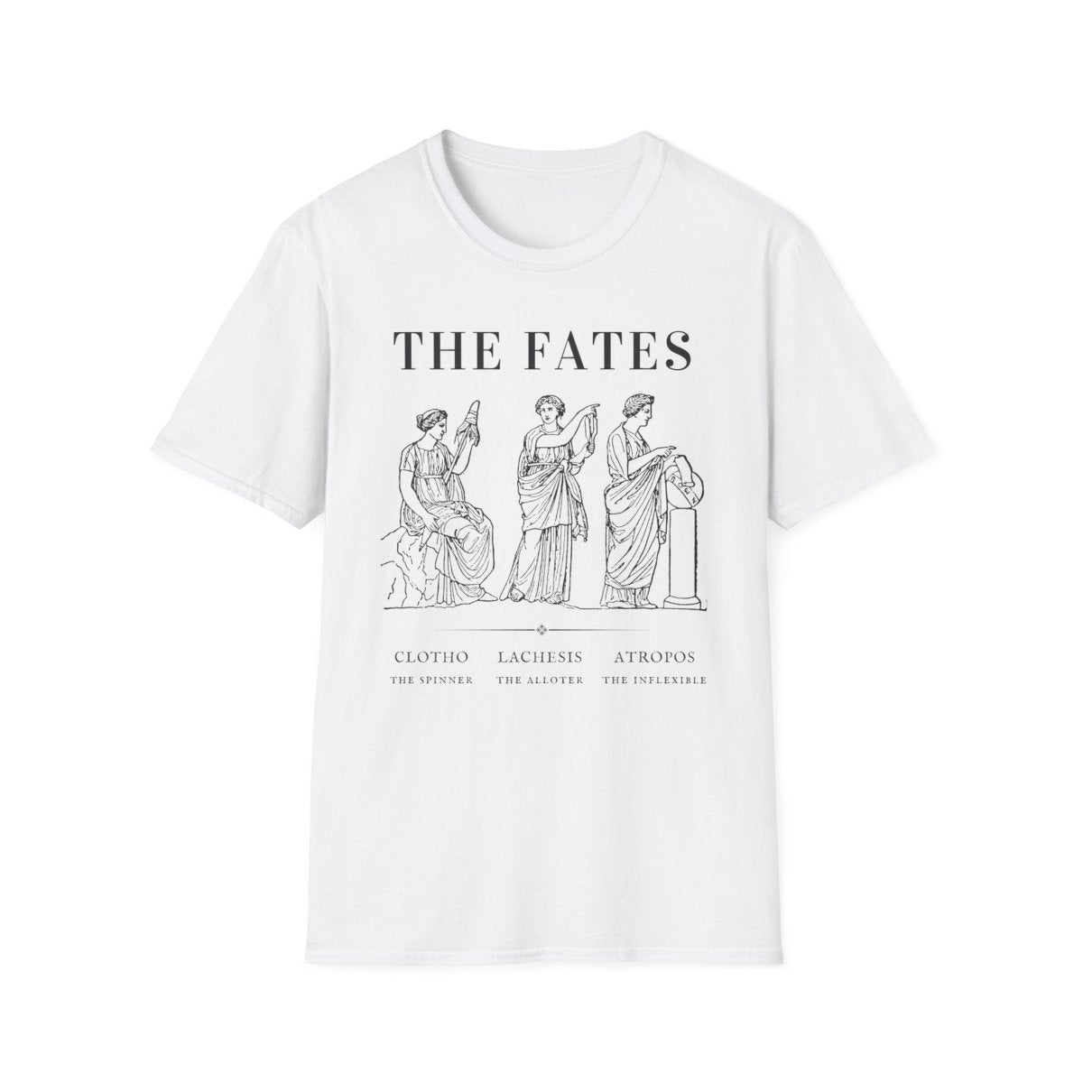Fates Greek Myth Shirt | Dark Academia Soft 100% Cotton Tee