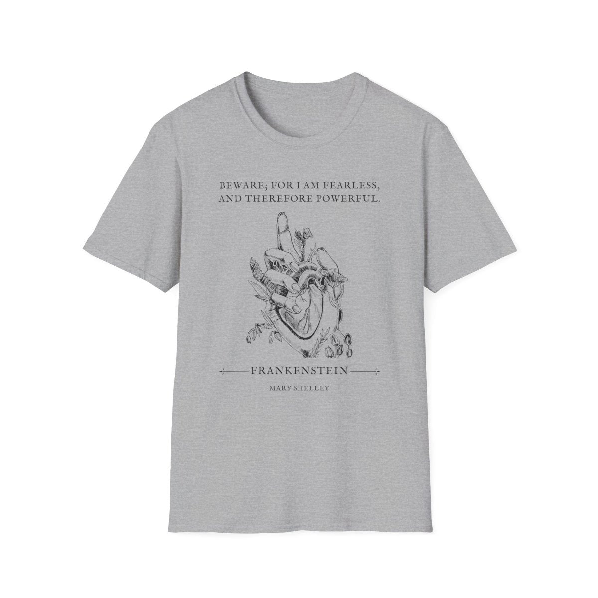 Frankenstein Shirt | Dark Academia Soft 100% Cotton Tee