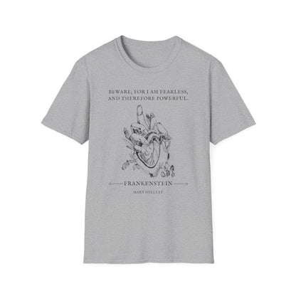 Frankenstein Shirt | Dark Academia Soft 100% Cotton Tee