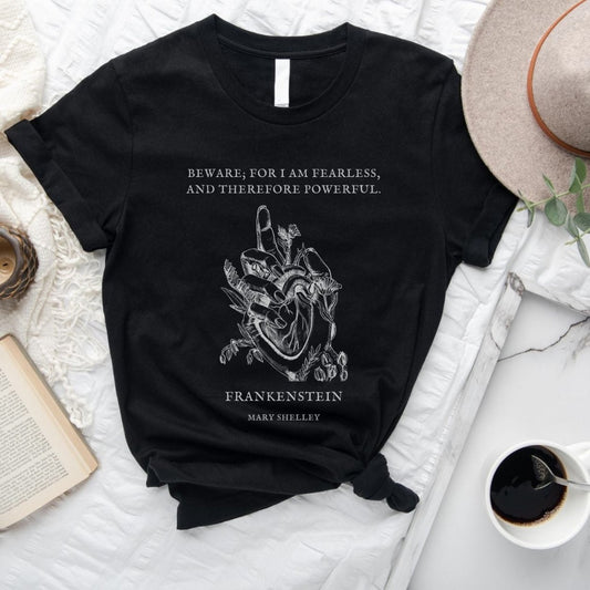 Frankenstein Shirt | Dark Academia Soft 100% Cotton Tee