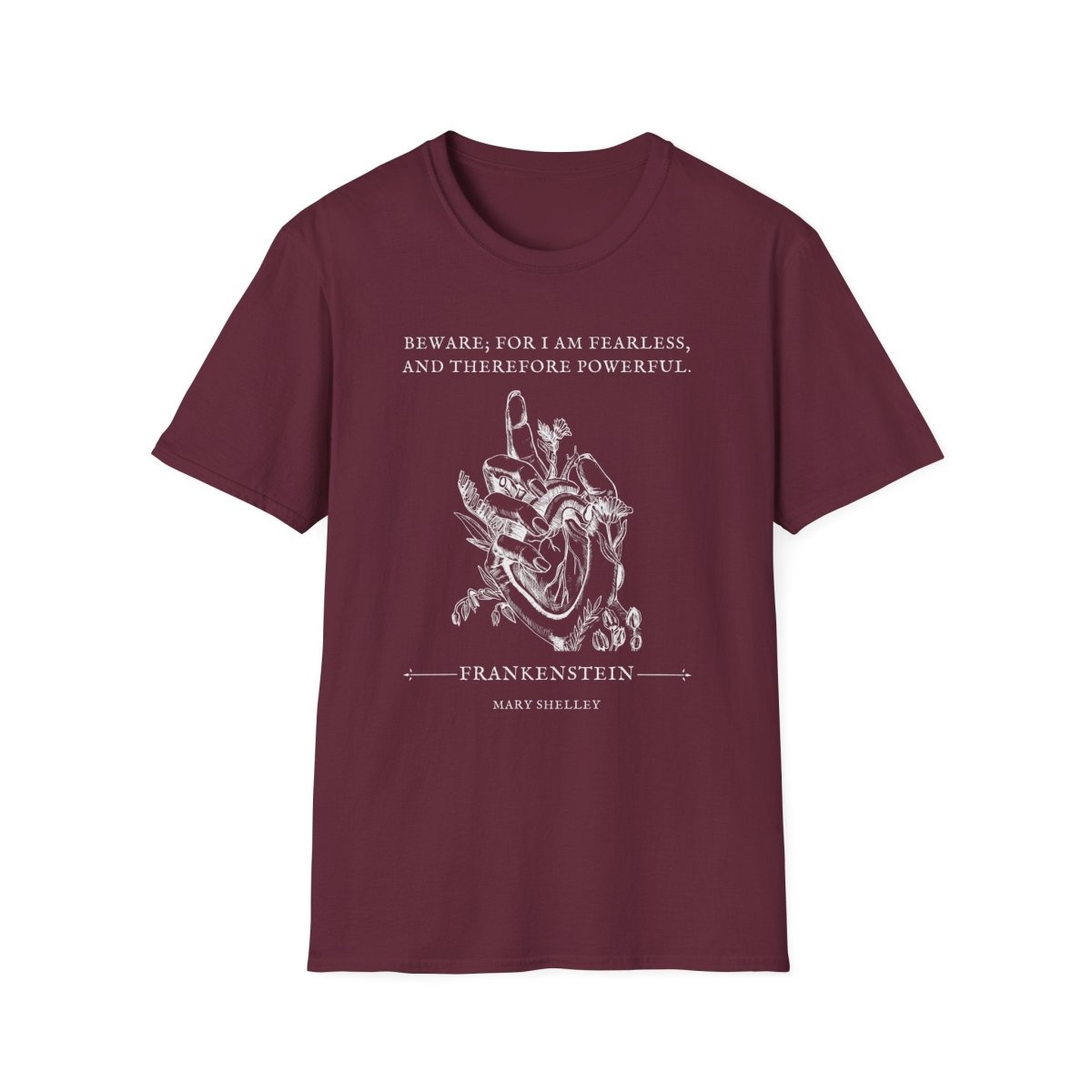 Frankenstein Shirt | Dark Academia Soft 100% Cotton Tee