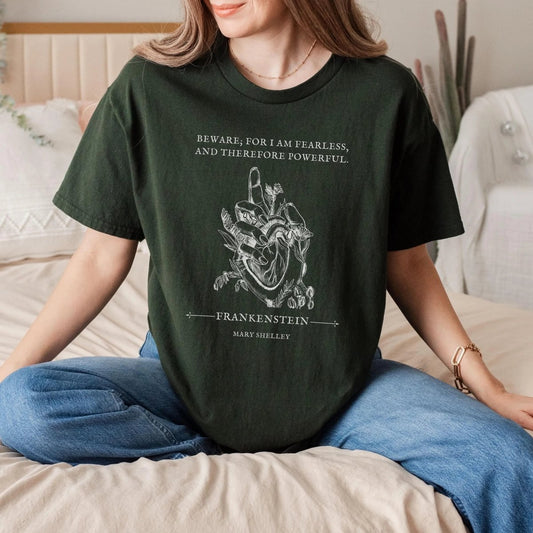 Frankenstein Shirt | Dark Academia Soft 100% Cotton Tee