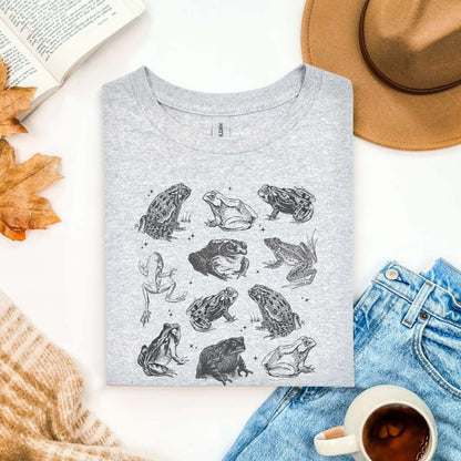 Frog Goblincore Shirt | Cottagecore Soft 100% Cotton Tee