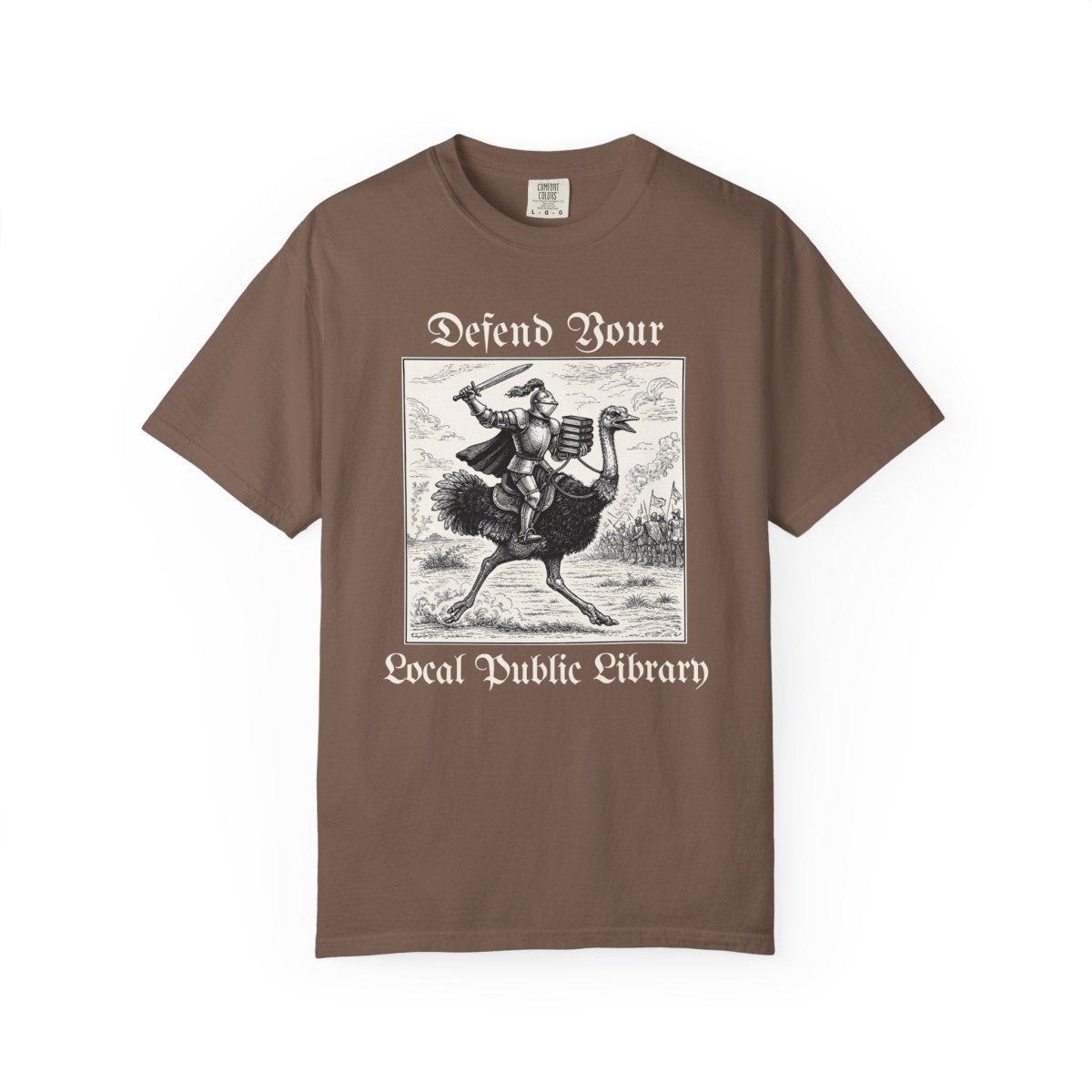 Funny Defend Your Library Tee