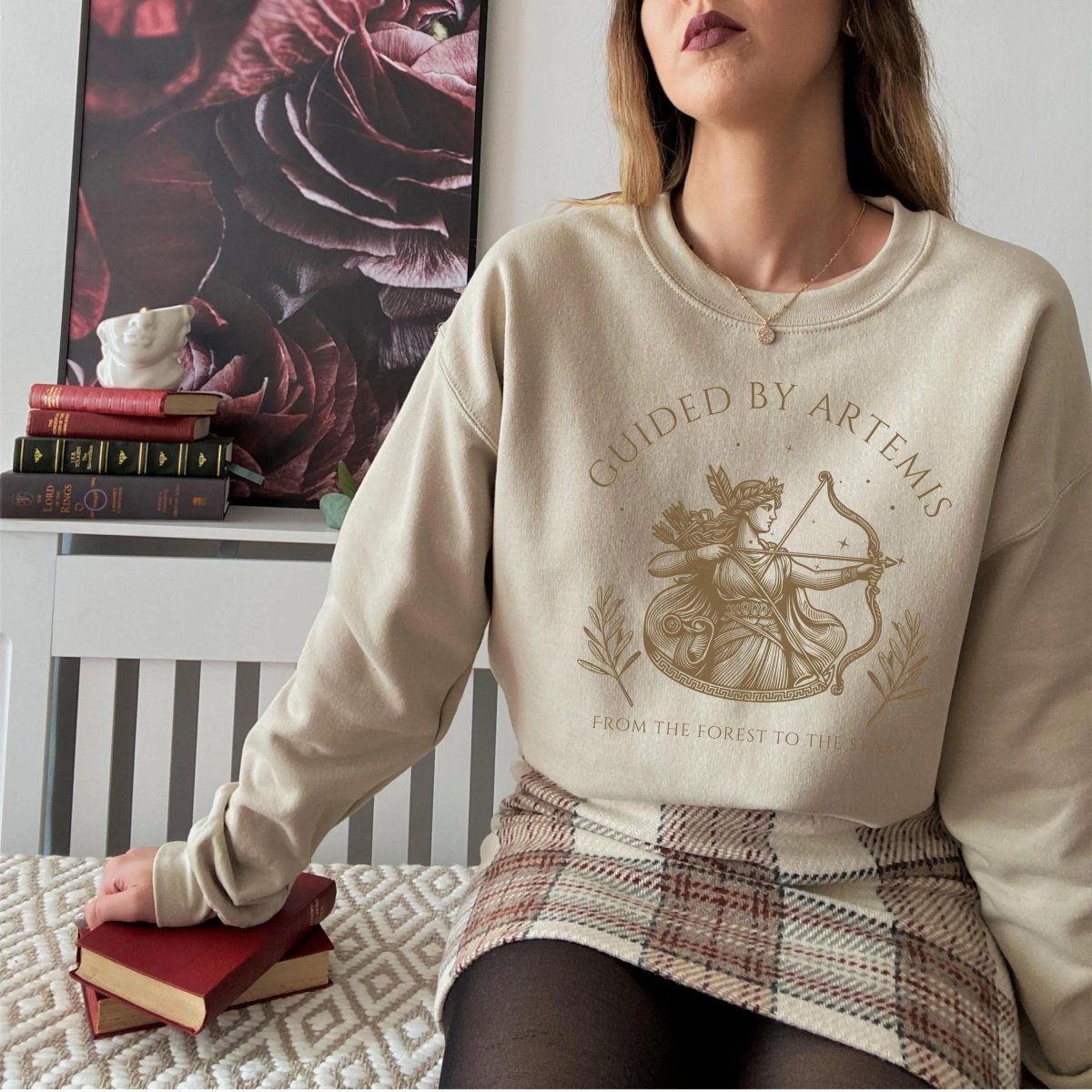Greek Goddess Artemis Sweatshirt