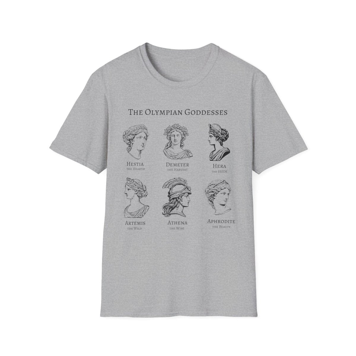 Greek Goddess Shirt | Greek Myth Soft 100% Cotton Tee