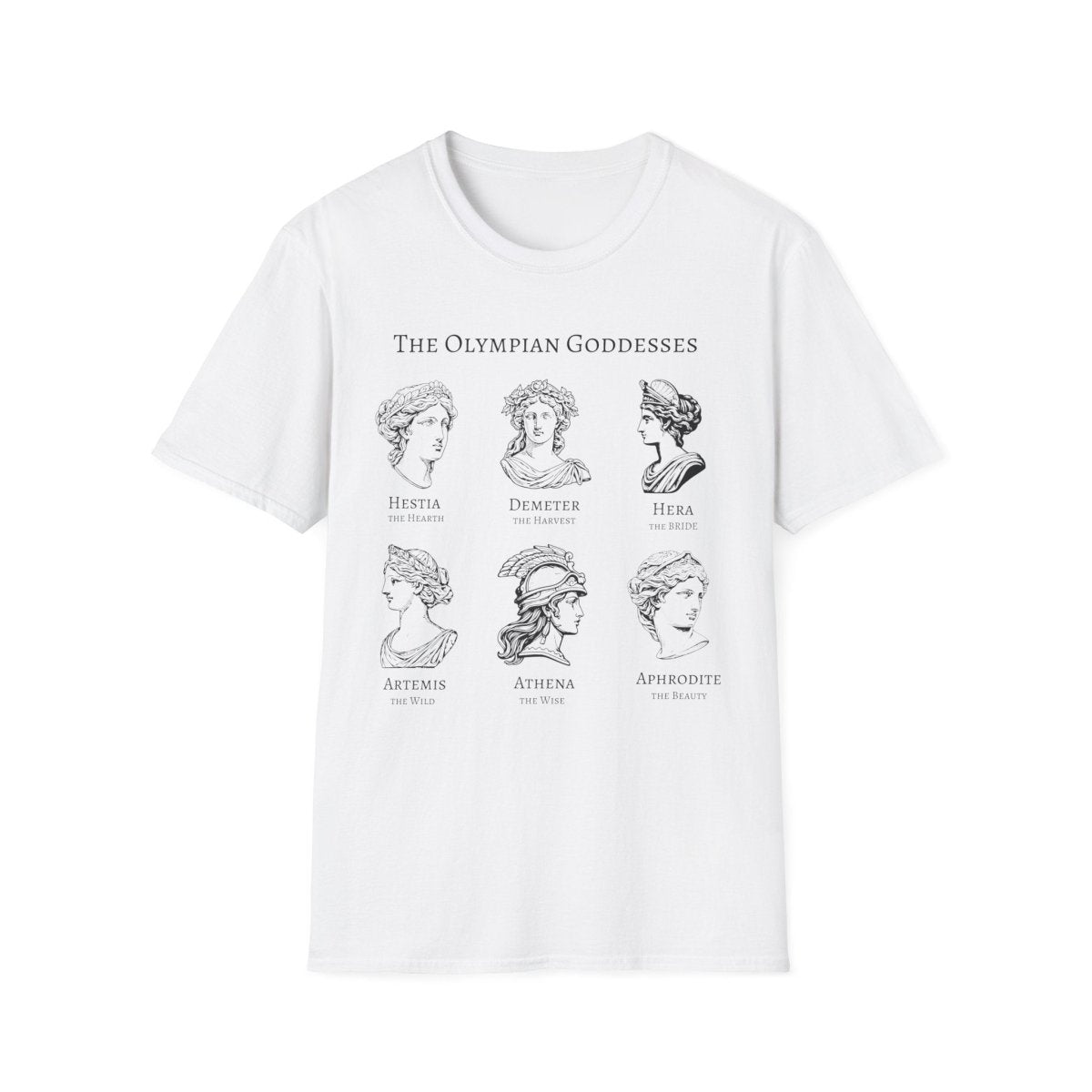 Greek Goddess Shirt | Greek Myth Soft 100% Cotton Tee