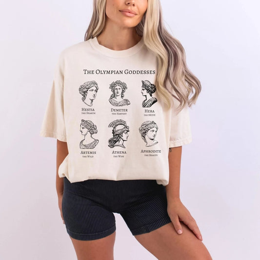 Greek Goddess Shirt | Greek Myth Soft 100% Cotton Tee