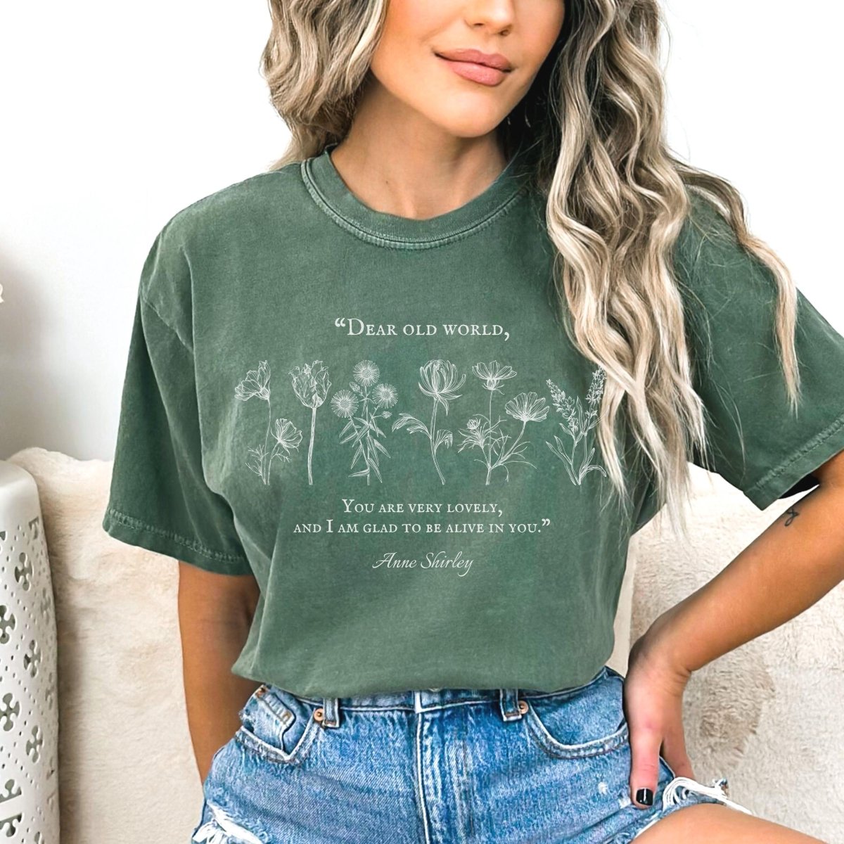 Green Gables Quote TShirt