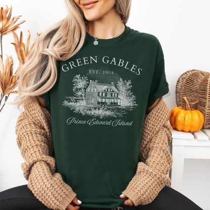 Green Gables Shirt | Book Lover Soft 100% Cotton Tee