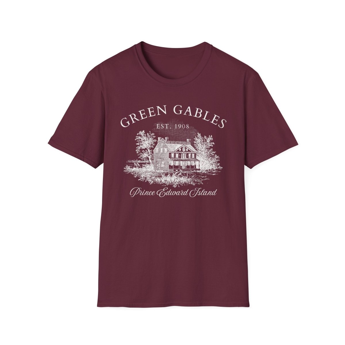 Green Gables Shirt | Book Lover Soft 100% Cotton Tee