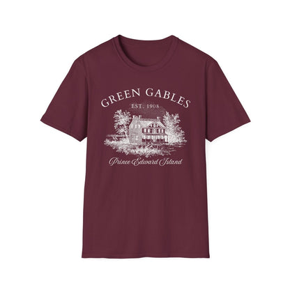 Green Gables Shirt | Book Lover Soft 100% Cotton Tee