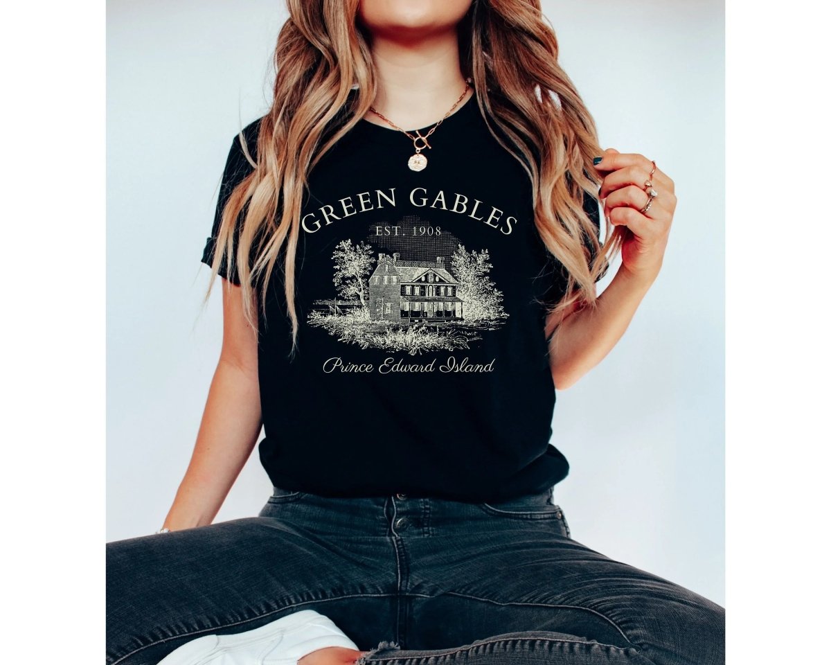 Green Gables Shirt | Book Lover Soft 100% Cotton Tee