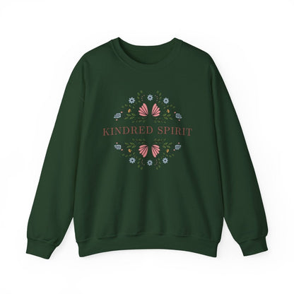 Green Gables Sweatshirt | Kindred Spirit Cotton Blend Crewneck