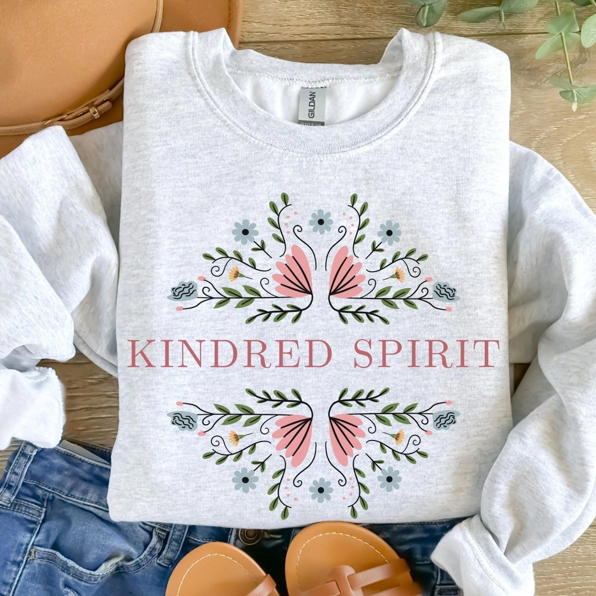 Green Gables Sweatshirt | Kindred Spirit Cotton Blend Crewneck